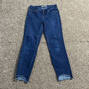 J BRAND Womens Jeans Blue‎ Dark Wash Cigarette Leg Pure Size 29